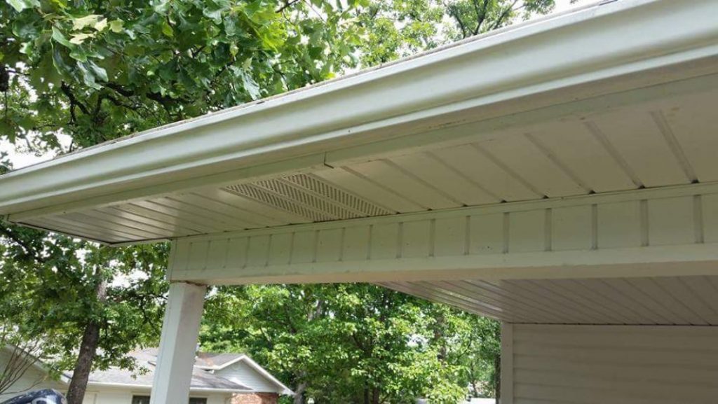 After using gutter butter, the inside and outside of your gutters will look like-new.