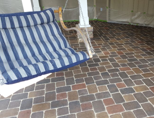 After paver cleaning. Stay clean & protected.