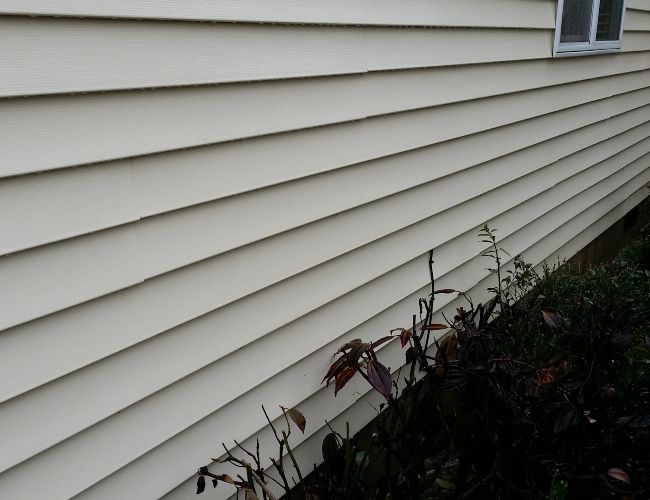 After Wood House Siding